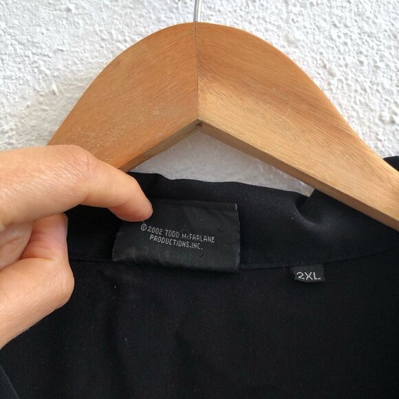 SPAWN 2002 Vintage Short Sleeve Button Up Shirt 2XL - Picture 8 of 8